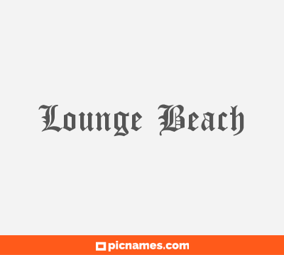 Lounge Beach